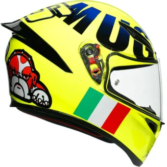AGV K1 Rossi Mugello 2016 Full Face Motorcycle Helmet - Image 3