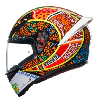 AGV K1-S Dreamtime Blue White Full Face Motorcycle Helmet