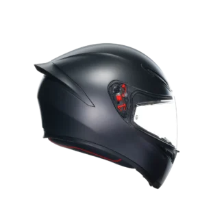 AGV K1-S Solid Matt Black Full Face Motorcycle Helmet - Image 4