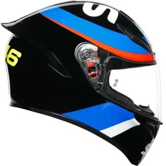 AGV K1-S VR46 Sky Racing Team Full Face Motorcycle Helmet - Image 4