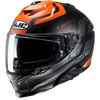 HJC i71 Enta MC7SF Black Grey Orange Full Face Motorcycle Helmet