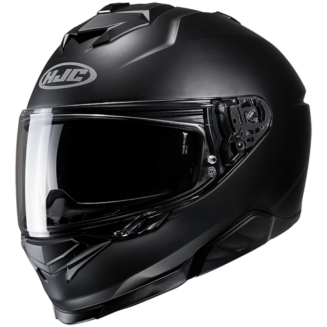 HJC i71 Solid Matt Black Full Face Motorcycle Helmet