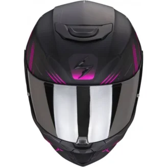 Scorpion EXO 391 SPADA Matt Black Pink Full Face Motorcycle Helmet - Image 2
